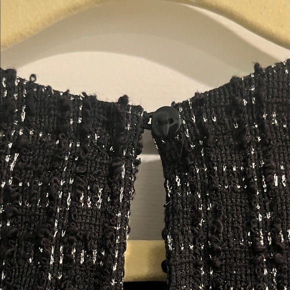 H&M Black Tweed Kids Dress with Bow - Picture 5 of 5